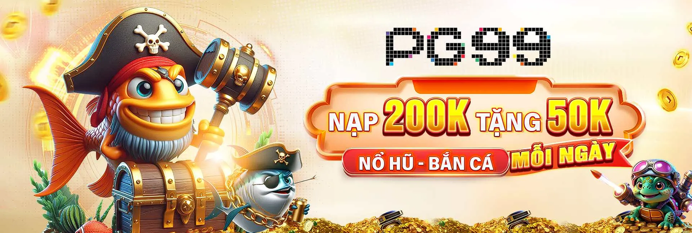 Bắn cá PG99 nhiều khuyến mãi hấp dẫn